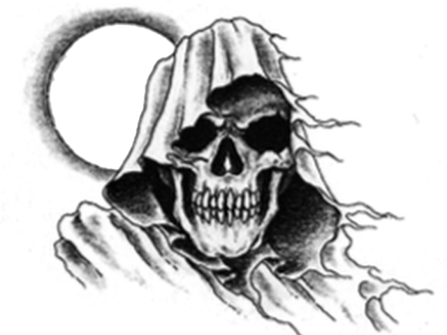 Skull Tattoo Clipart Demon - Transparent Tattoo Png Hd, Png Download - Transparent PNG Free Download
