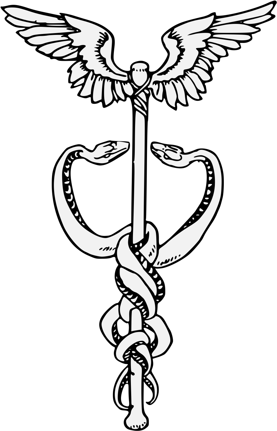 Caduceus Tattoo , Png Download - Caduceus Tattoo, Transparent - Transparent PNG Free Download