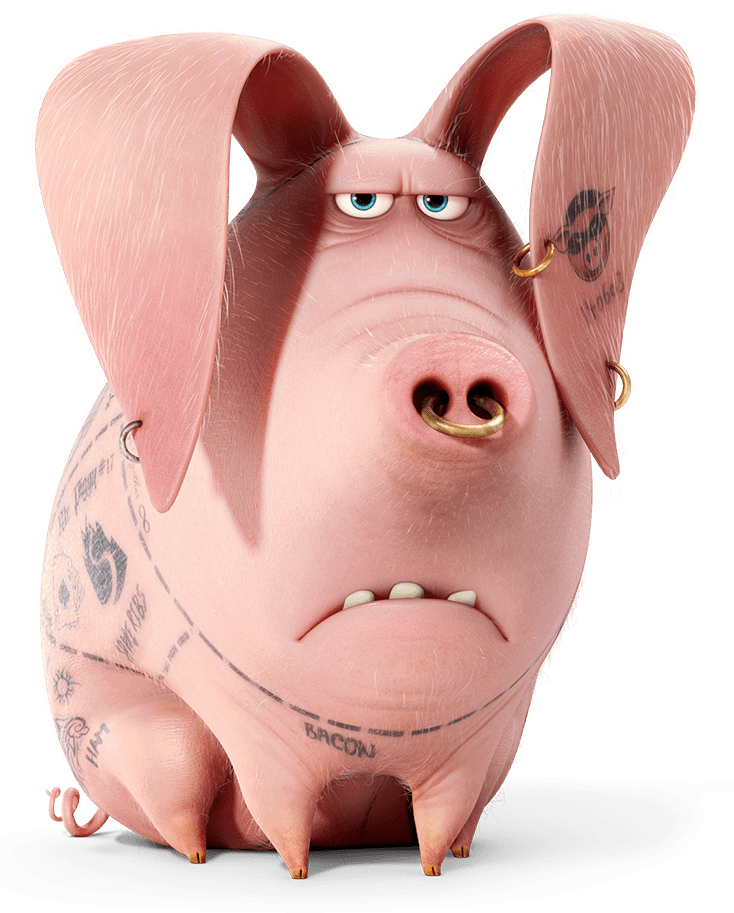 The Secret Life Of Pets Tattoo - Tattoo Secret Life Of Pets, HD Png Download - Transparent PNG Free Download