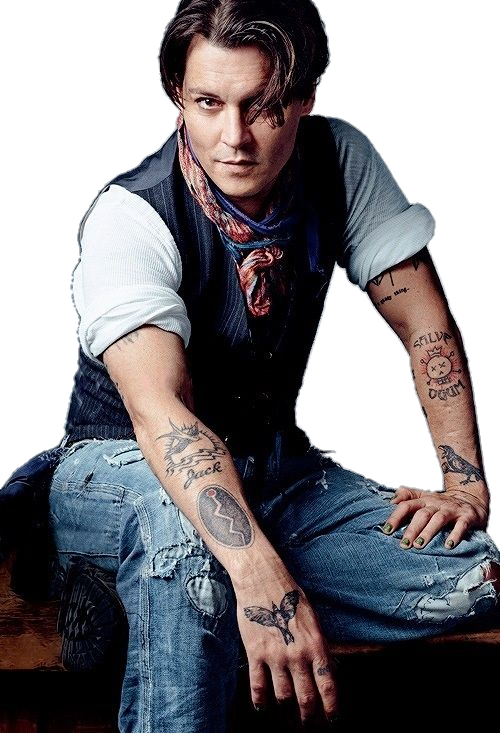Johnny Depp Leg Tattoo , Png Download - Johnny Depp Tattoos 2019, Transparent - Transparent PNG Free Download