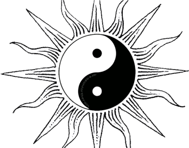 Yin-yang Tattoos Png Transparent Images - Sun Tattoo Designs, Png Download - Transparent PNG Free Download