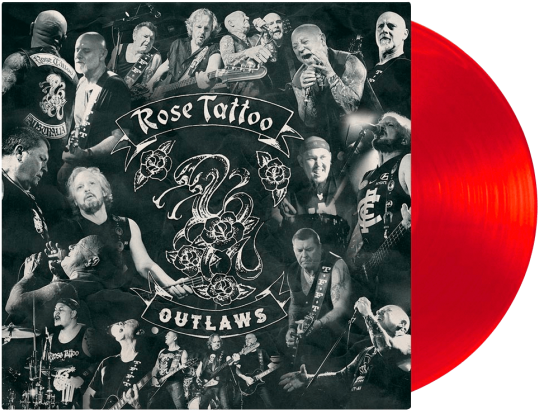 Rose Tattoo - Outlaws - Rose Tattoo, HD Png Download - Transparent PNG Free Download