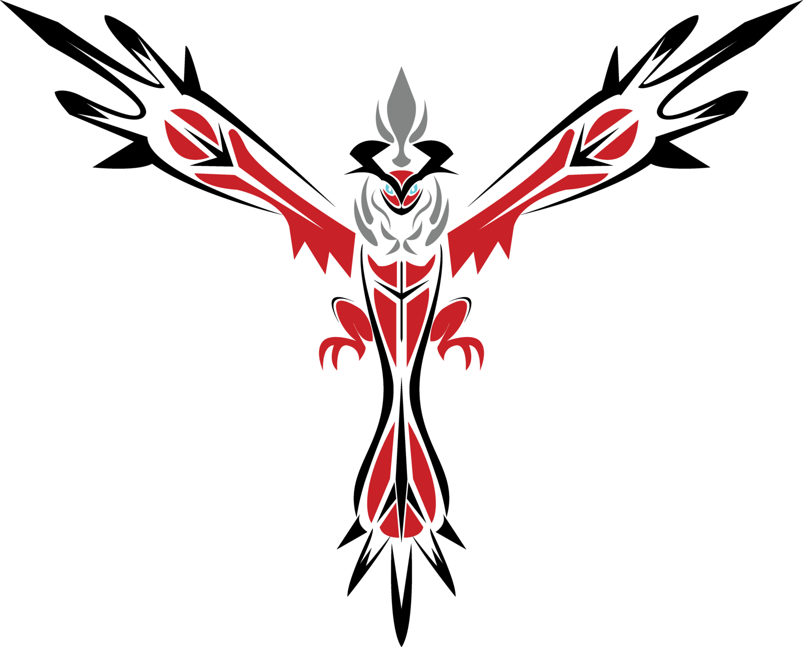 #pokemon #tribal #tattoo #yveltal #freetoedit - Pokemon Tattoos Tribal, HD Png Download - Transparent PNG Free Download