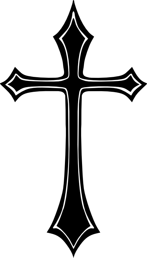Cross Home Pinterest Crosses - Cross Tattoo Png, Transparent - Transparent PNG Free Download