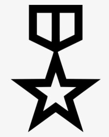 Award Star Ribbon Honors Honor Special Comments - Hand Tattoo Png Hd, Transparent - Transparent PNG Free Download