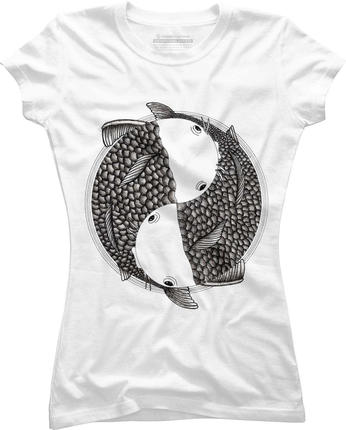 Buy Pisces Zodiac Sign Japanese Tattoo Style Womens, HD Png Download - Transparent PNG Free Download