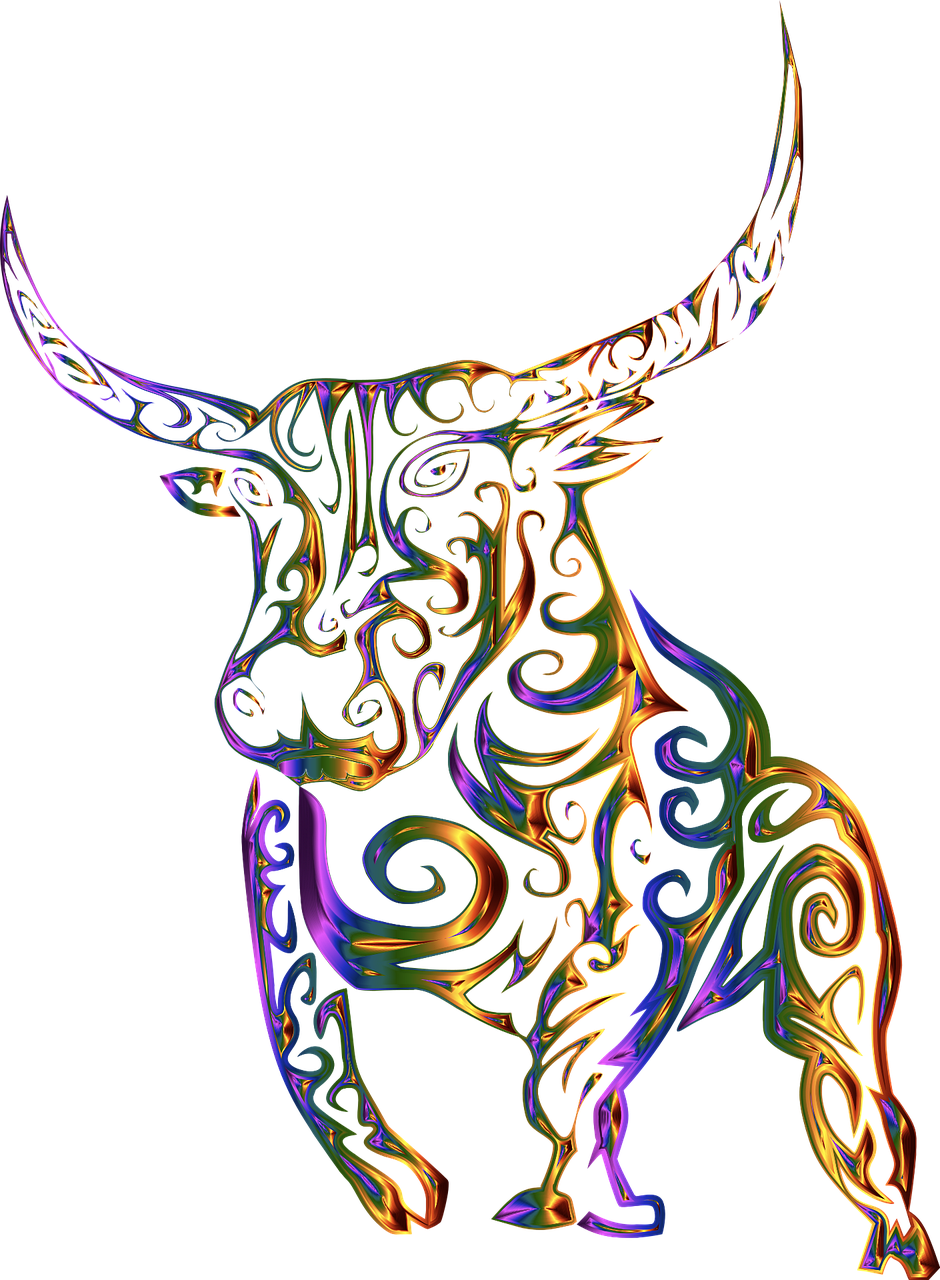 Tribal Bull Cow Free Picture - Bull Tattoo, HD Png Download - Transparent PNG Free Download