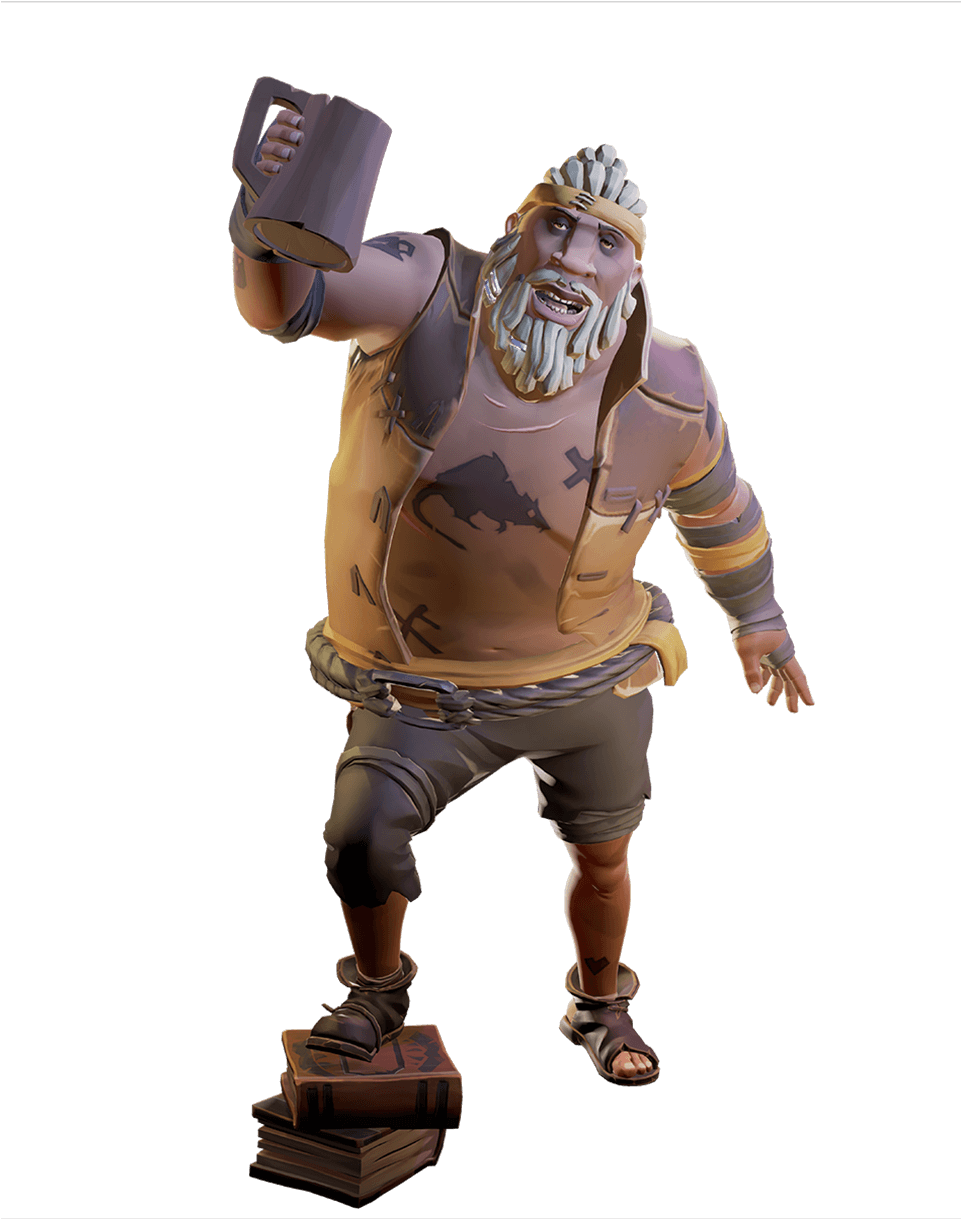 Transparent Thieves Png - Sea Of Thieves Hungering Deep Tattoos, Png Download - Transparent PNG Free Download