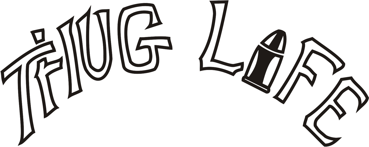 Thug Life Text Png Clipart - Thug Life Tattoo Png, Transparent - Transparent PNG Free Download