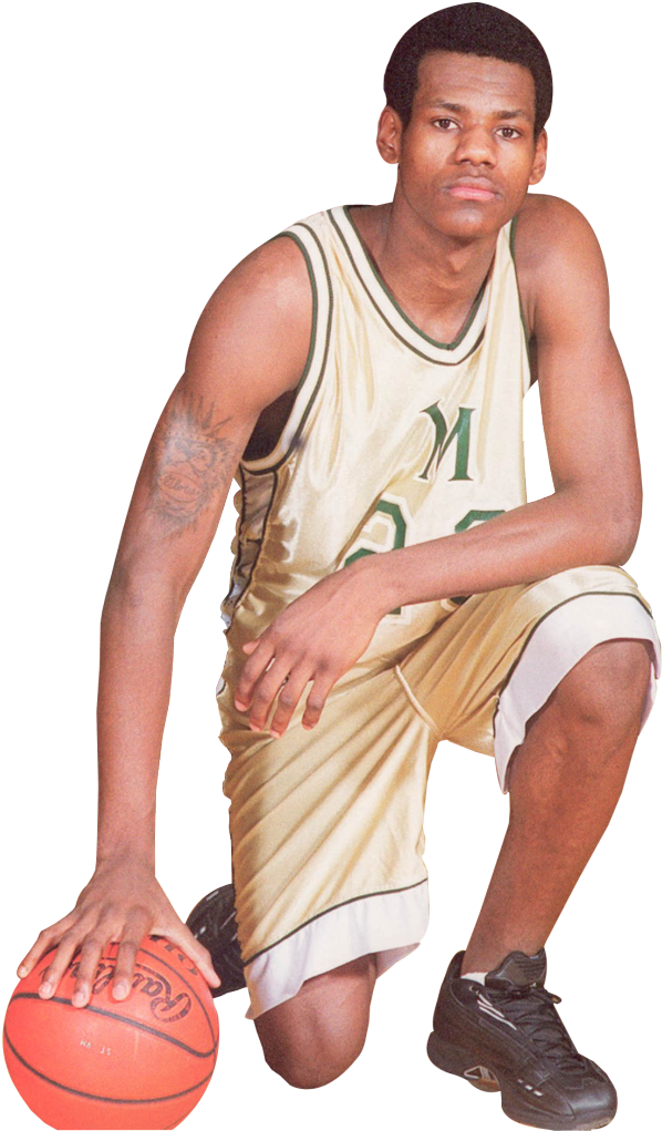 Transparent Lebron James Clipart - Lebron James First Tattoo, HD Png Download - Transparent PNG Free Download