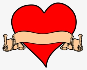 Heart Tattoo Png - Vintage Banner Png, Transparent - Tattoo Transparent PNG Free Download