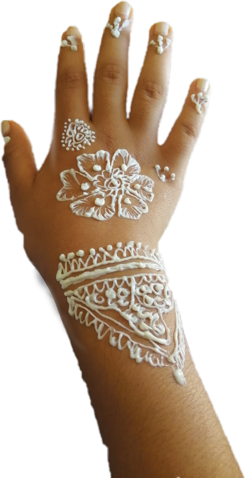 Henna Freetoedit - Temporary Tattoo, HD Png Download - Transparent PNG Free Download