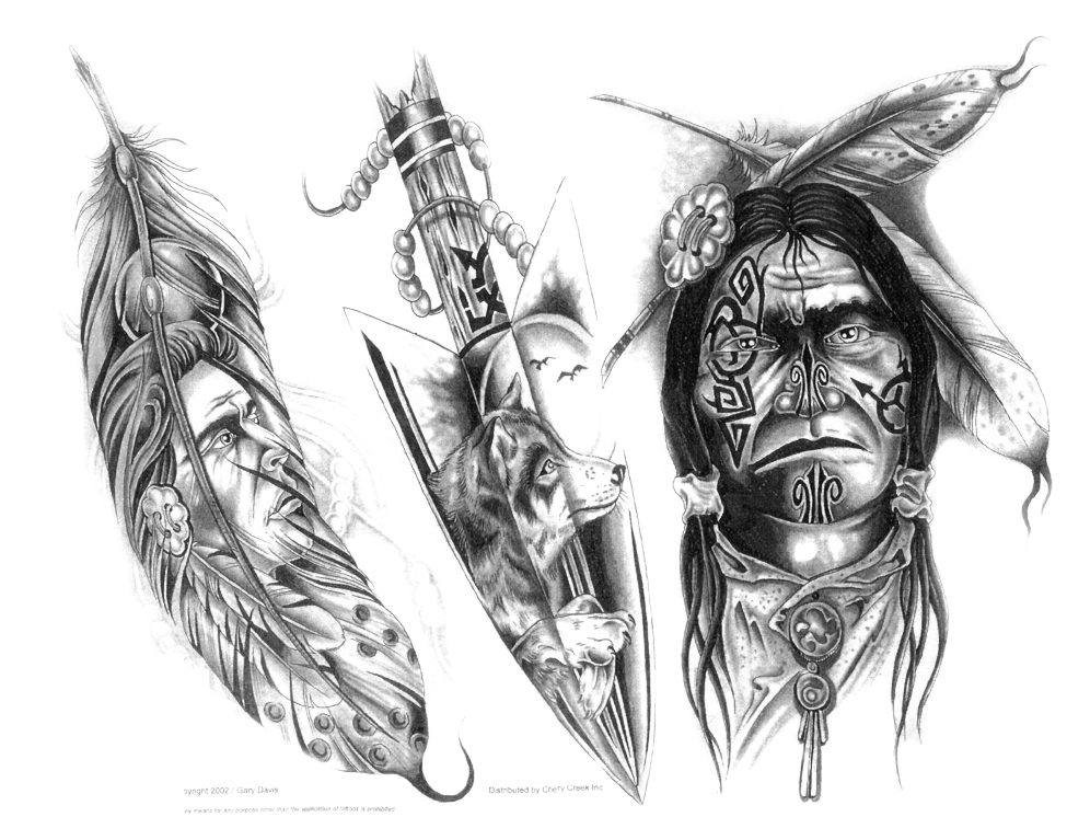 Feather Indian Tattoo, HD Png Download - Transparent PNG Free Download