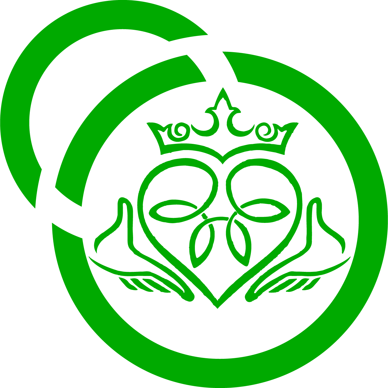 Claddagh Symbol Tattoo, HD Png Download - Transparent PNG Free Download
