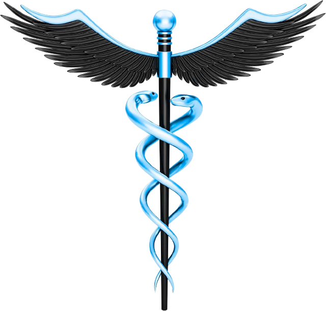 Caduceo - Medicine Caduceus Tattoo, HD Png Download - Transparent PNG Free Download