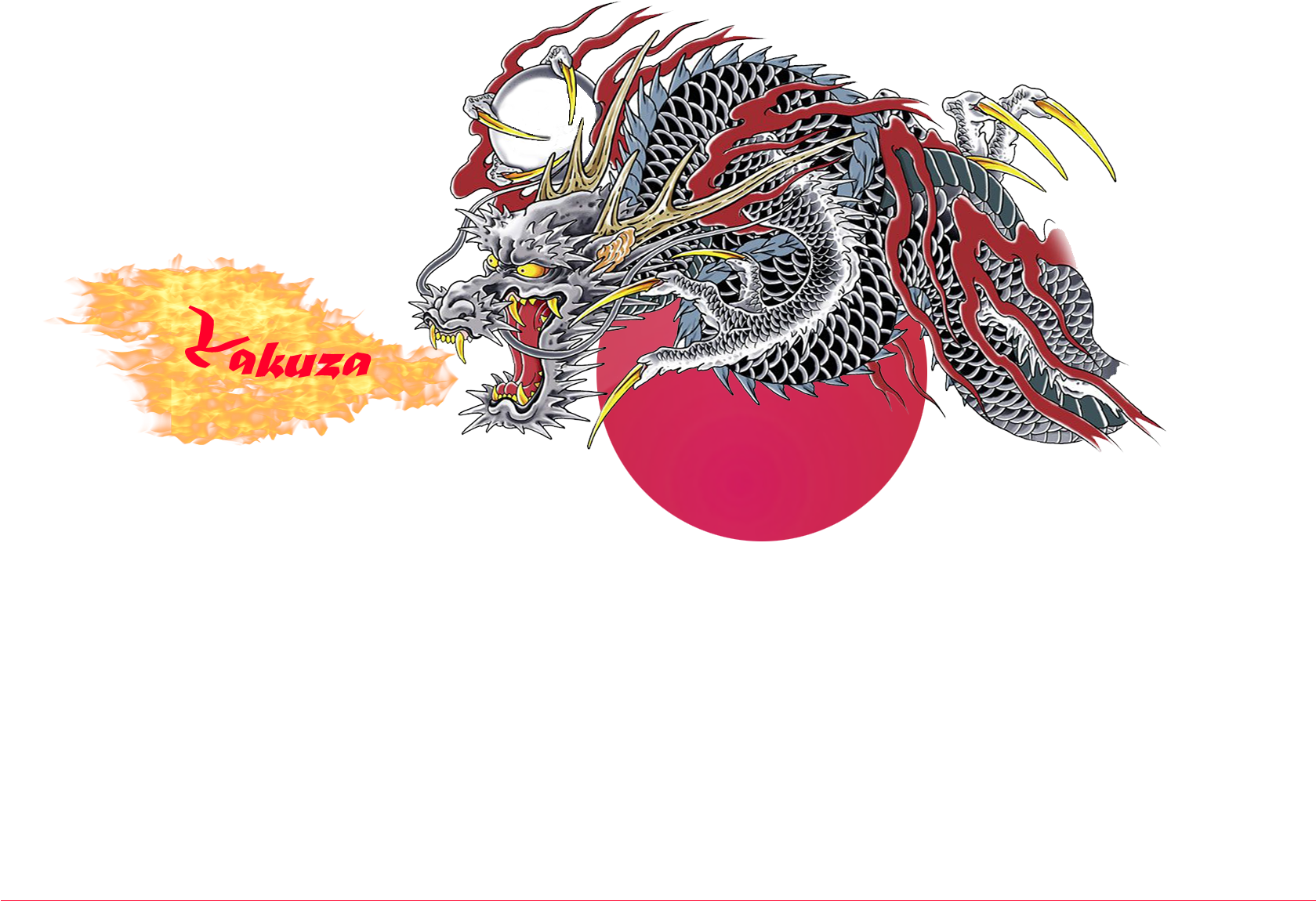 Vnnnkkz - Yakuza 0 Dragon Tattoo, HD Png Download - Transparent PNG Free Download