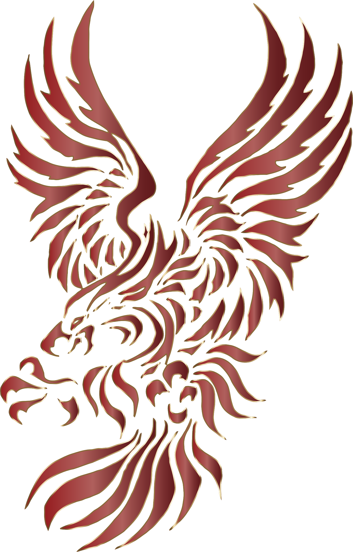 Chromatic Tribal No Background - Eagle Tattoo Designs For Men, HD Png Download - Transparent PNG Free Download