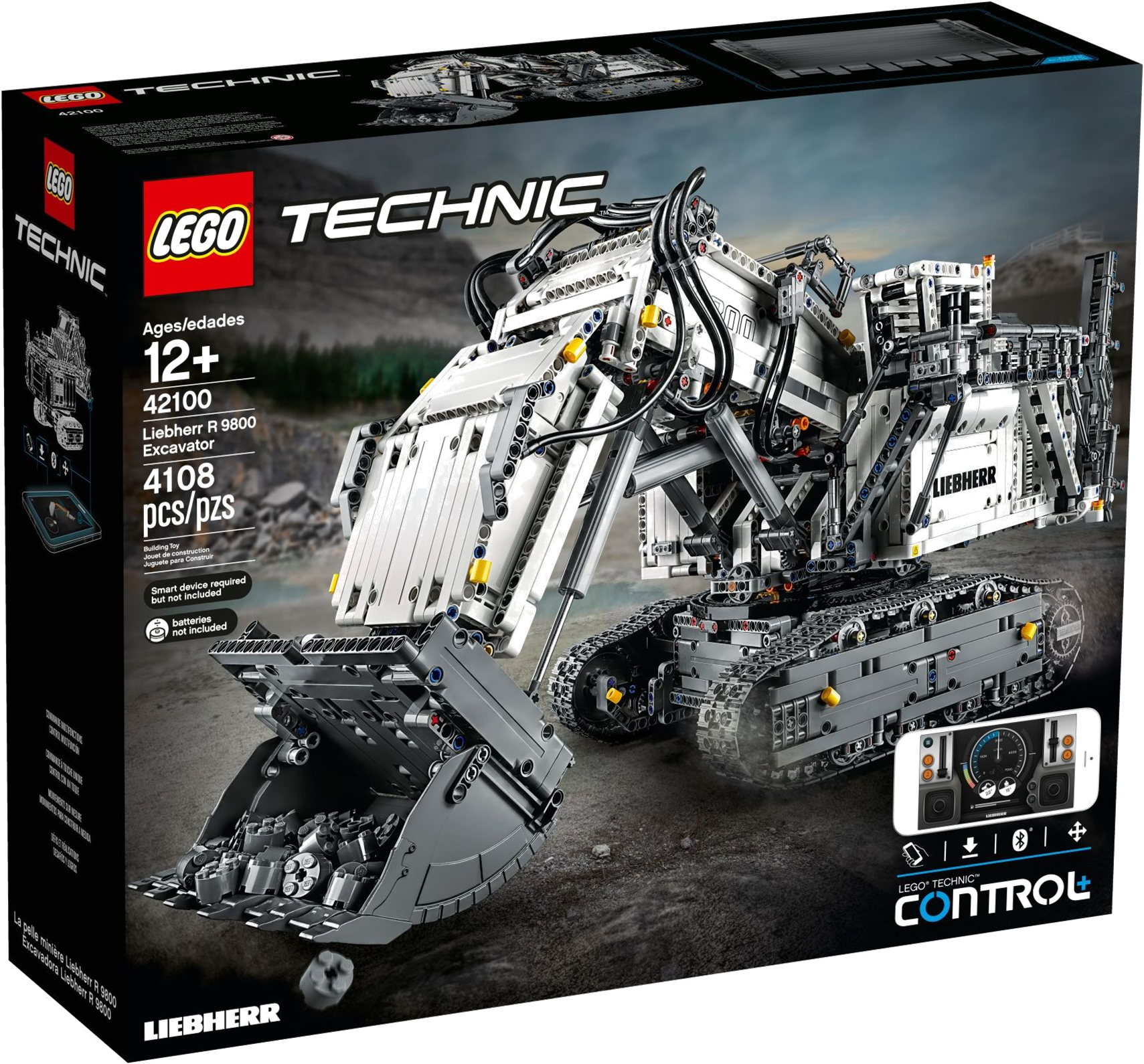 Lego Technic Liebherr R 9800, HD Png Download - Transparent PNG Free Download