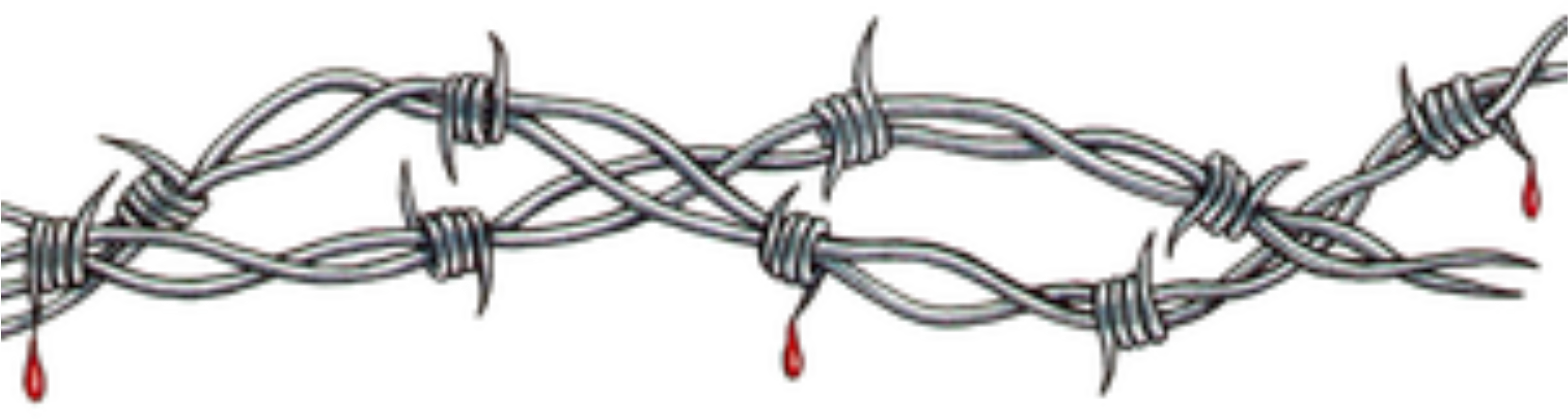 #cyber #punk #cyberpunk #metal #steel #wire #barbedwire - Barbed Wire Tattoo Design, HD Png Download - Transparent PNG Free Download