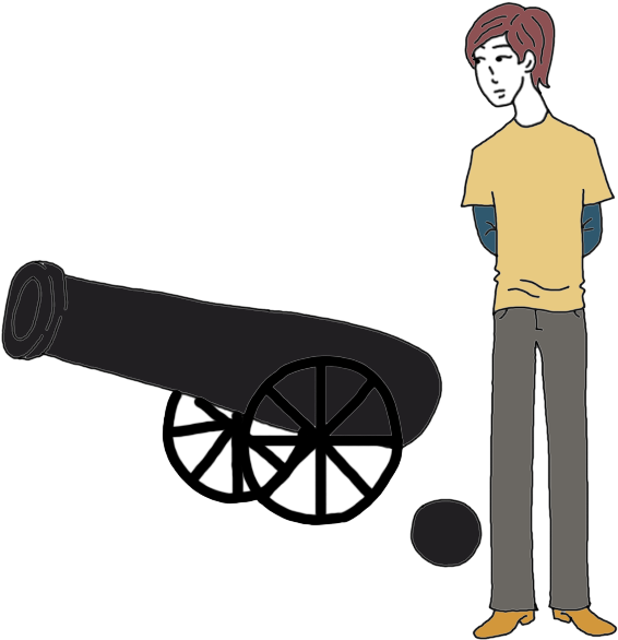 Transparent Cannon Png - Small Peace Sign Tattoos, Png Download - Transparent PNG Free Download