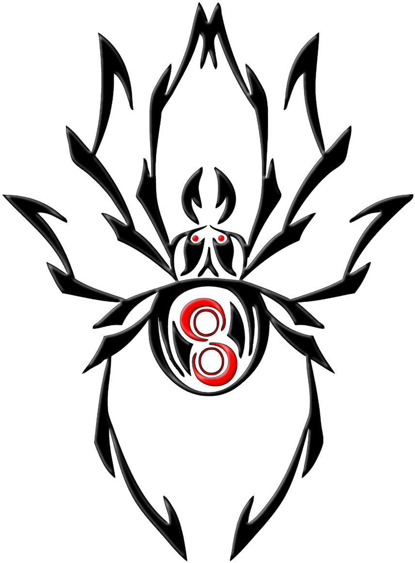 Tribal Spider Tattoo Designs, HD Png Download - Transparent PNG Free Download