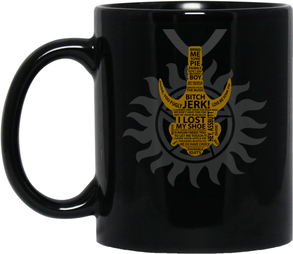 Supernatural Mug Dean Winchester Coffee Mug Tea Mug - Anti Possession Tattoo Non Timebo Mala, HD Png Download - Transparent PNG Free Download
