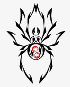 Tribal Spider Tattoo Designs, HD Png Download - Tattoo Transparent PNG Free Download