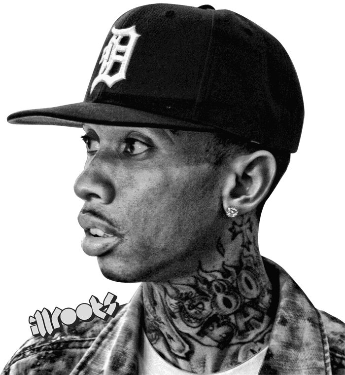 Black And White Neck Tattoos, HD Png Download - Transparent PNG Free Download