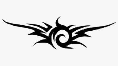 Neck Design Tattoo Png, Transparent - Transparent PNG Free Download