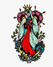 Virgin Mary Tattoo Art, HD Png Download - Tattoo Transparent PNG Free Download