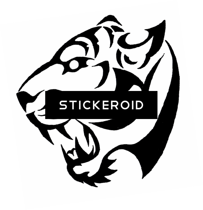 Tiger Tattoo Designs Simple , Png Download, Transparent - Transparent PNG Free Download