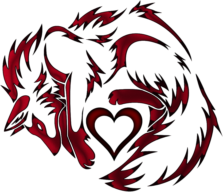 Nine-tailed Fox Tattoo Kitsune Clip Art - Nine Tailed Fox Cartoon, HD Png Download - Transparent PNG Free Download