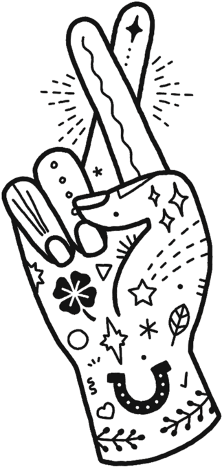 Good Luck Charm Tattoo, HD Png Download - Transparent PNG Free Download