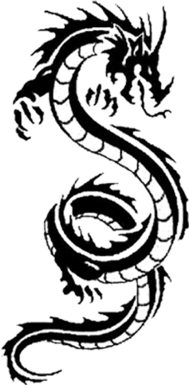 Dragons Black And White, HD Png Download - Transparent PNG Free Download