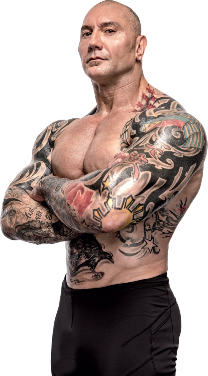 Batista Png Image Background - Dave Bautista New Tattoo, Transparent - Transparent PNG Free Download