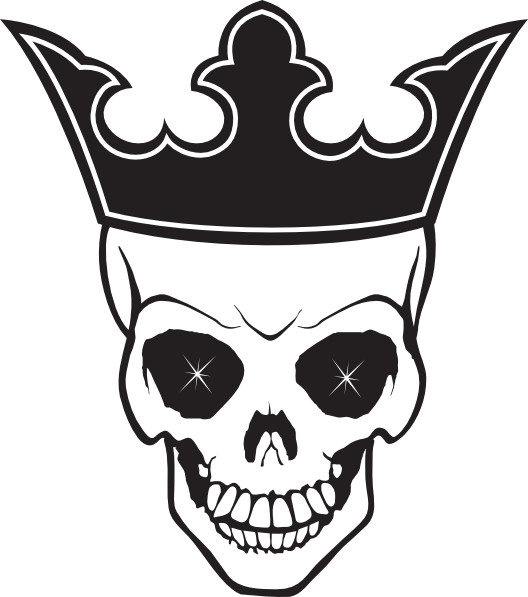Skull Crown Tattoo Designs, HD Png Download - Transparent PNG Free Download