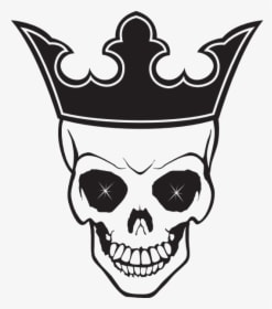 Skull Crown Tattoo Designs, HD Png Download - Transparent PNG Free Download
