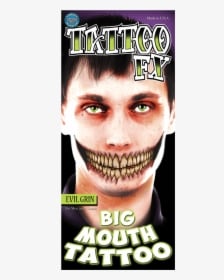 Big Mouth Tattoo Fx, HD Png Download - Tattoo Transparent PNG Free Download