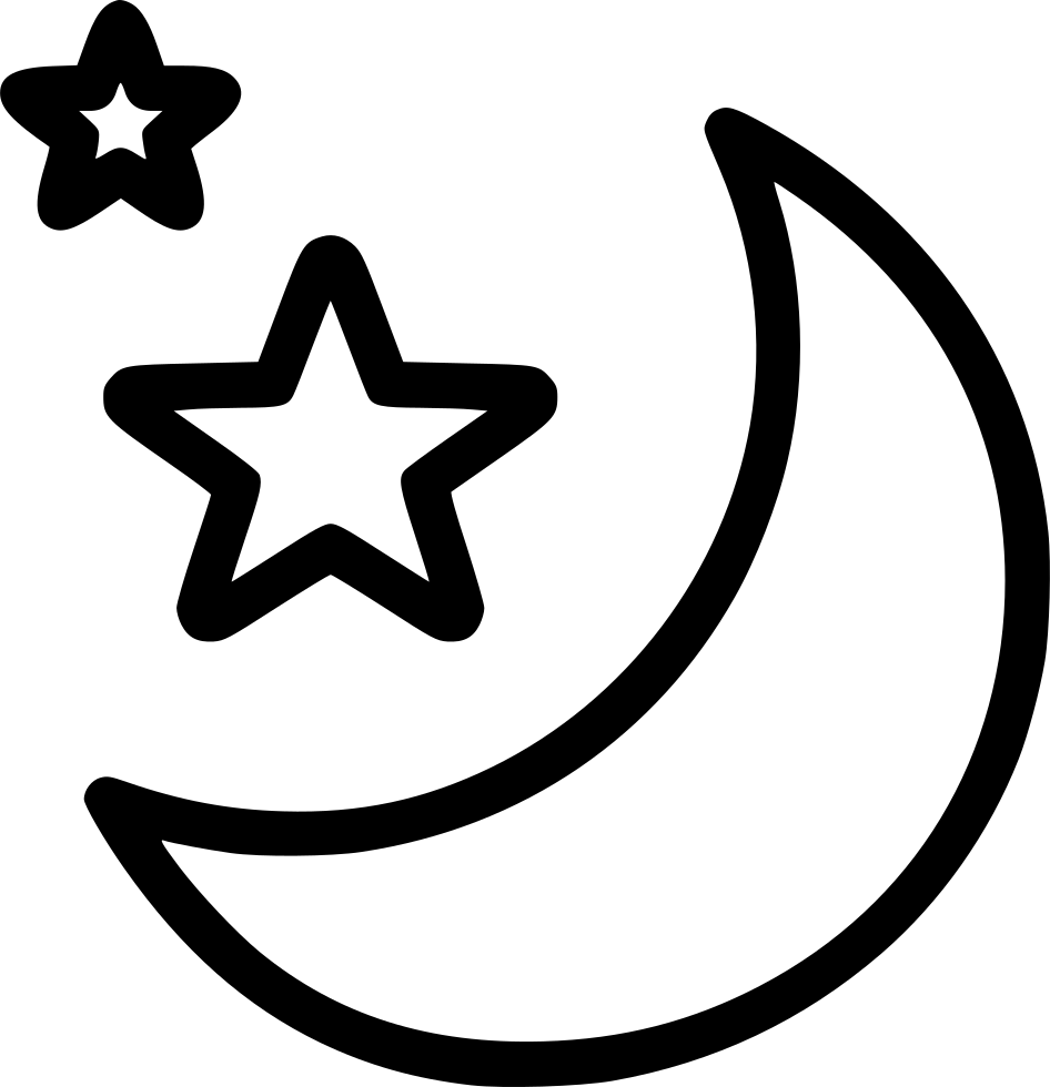 Weather Moon Night Stars Sleep Screensaver Stand By - Lil Peep Tattoos Png, Transparent - Transparent PNG Free Download