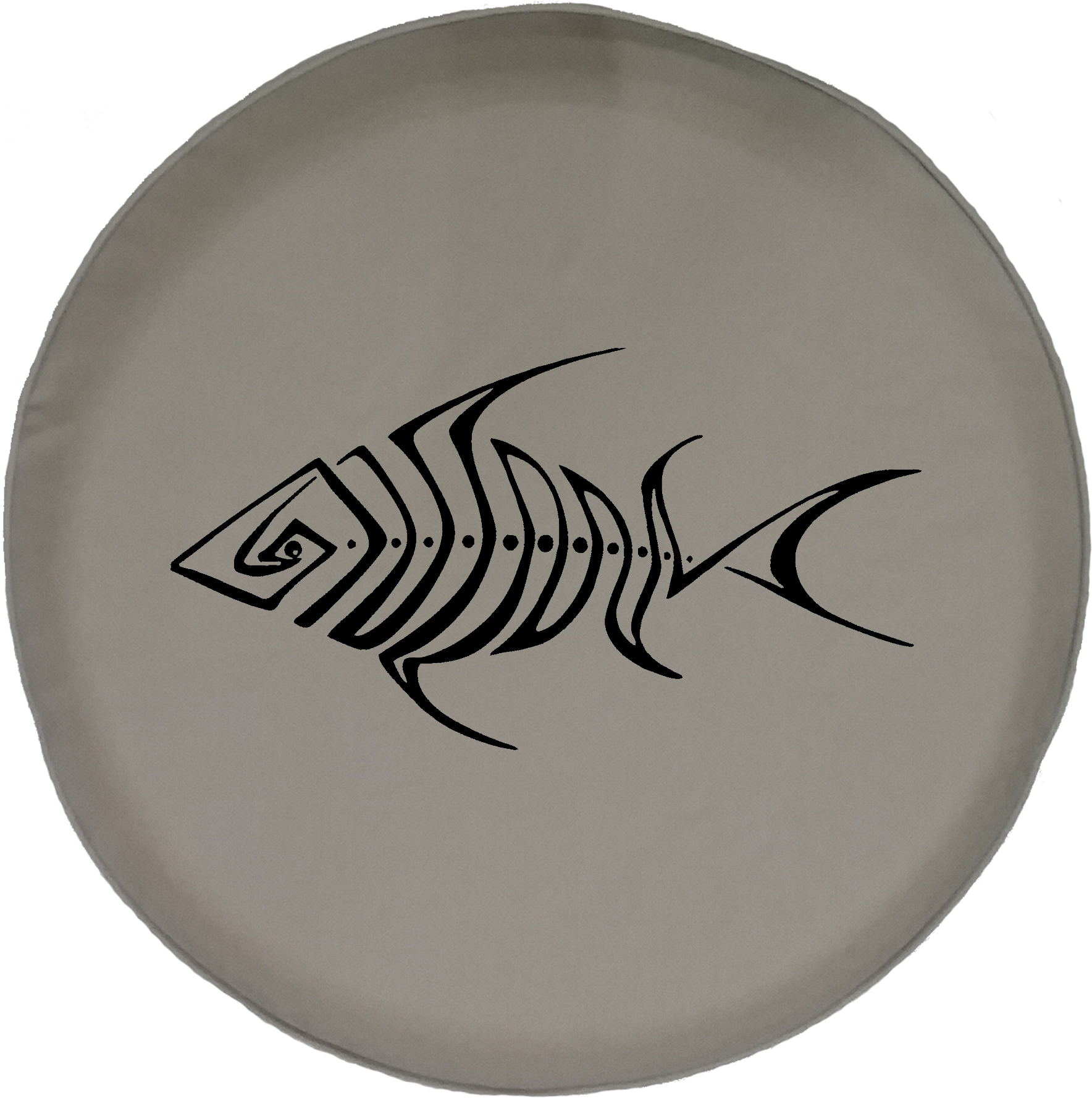 Tribal Bone Fish Skeleton Trout Bass Walleye Fishing - Tribal Fish Bone Tattoo, HD Png Download - Transparent PNG Free Download