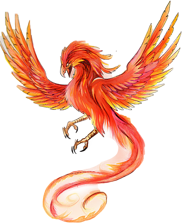 #fenix #freetoedit - Rising Phoenix Tattoo Design, HD Png Download - Transparent PNG Free Download