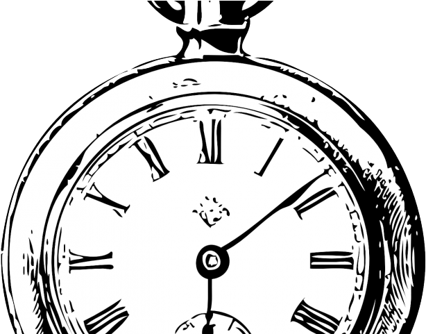 Free Pocket Download Clip - Simple Pocket Watch Tattoo Design, HD Png Download - Transparent PNG Free Download