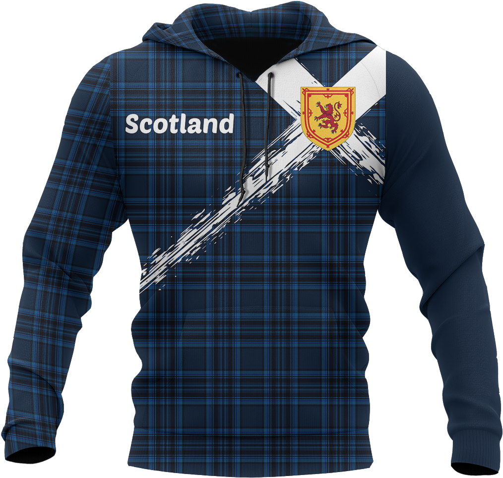 Scotland Saltire Celtic Thistle Hoodie - Papua New Guinea Tribal Tattoo Designs, HD Png Download - Transparent PNG Free Download
