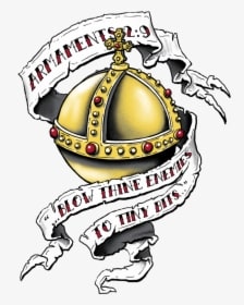 Holy Hand Grenade Tattoo, HD Png Download - Tattoo Transparent PNG Free Download