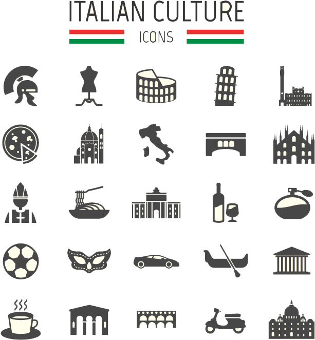 Italian Culture - Italian Culture Tattoos, HD Png Download - Transparent PNG Free Download