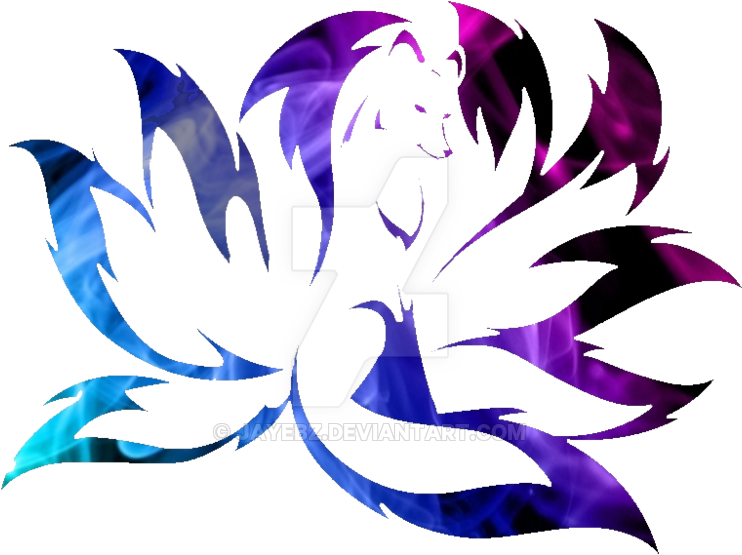 Thumb Image - Kitsune Nine Tailed Fox Tattoo, HD Png Download - Transparent PNG Free Download