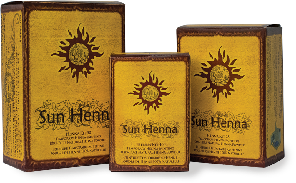 Sun Henna Kit 10, 25 &, HD Png Download - Transparent PNG Free Download
