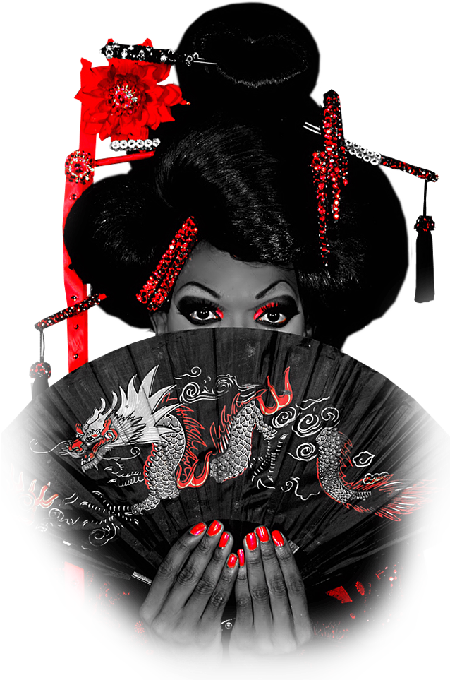 Japanese Art Geisha Tattoo, HD Png Download - Transparent PNG Free Download