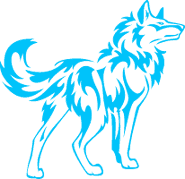 Tribal Wolf Tattoo, HD Png Download - Transparent PNG Free Download