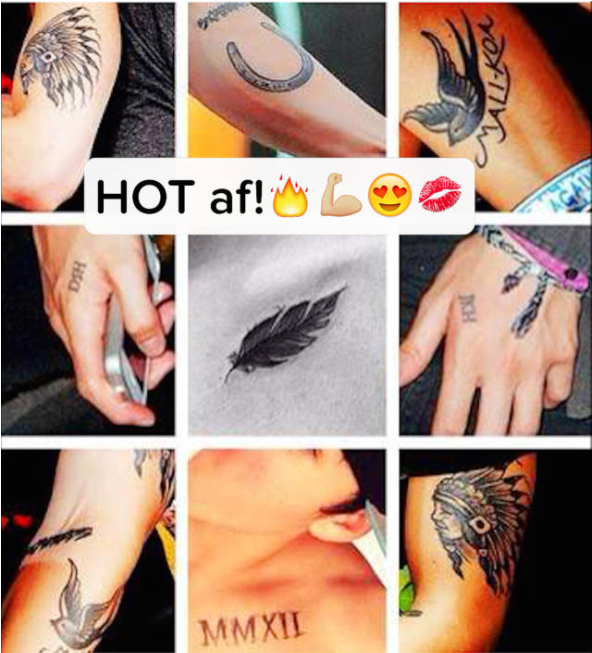 5sos Members Tattoos, HD Png Download - Transparent PNG Free Download